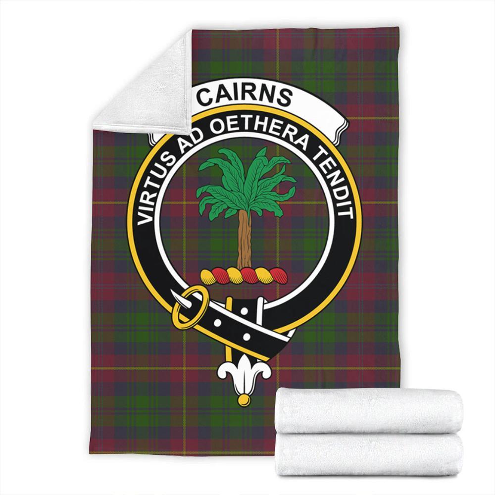 Cairns Tartan Crest Premium Blanket