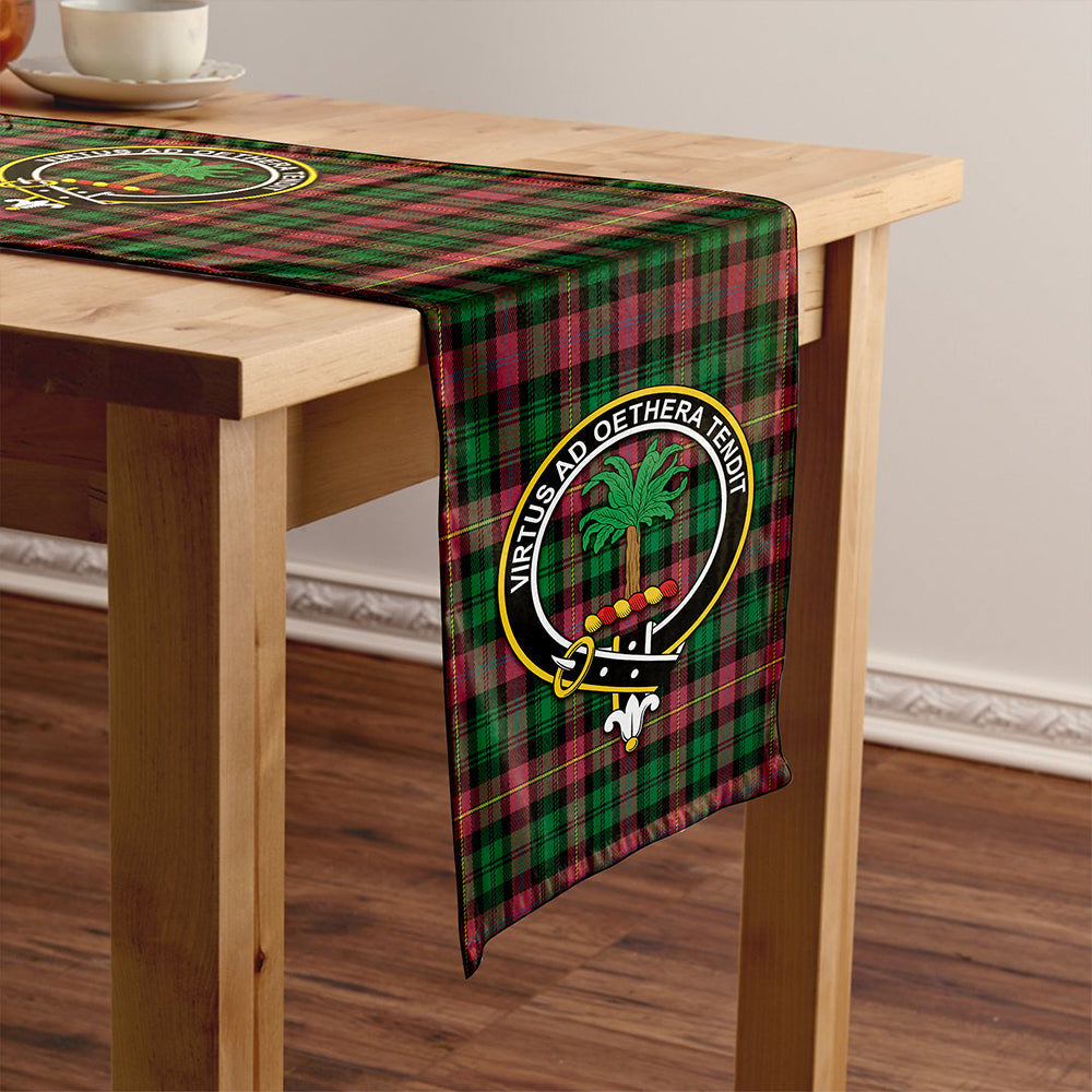 Cairns of Finavon Ancient Tartan Crest Table Runner