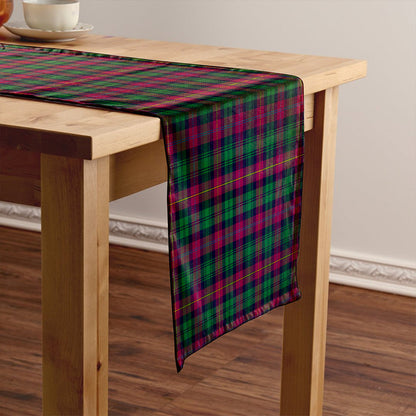 Cairns of Finavon Modern Tartan Crest Table Runner