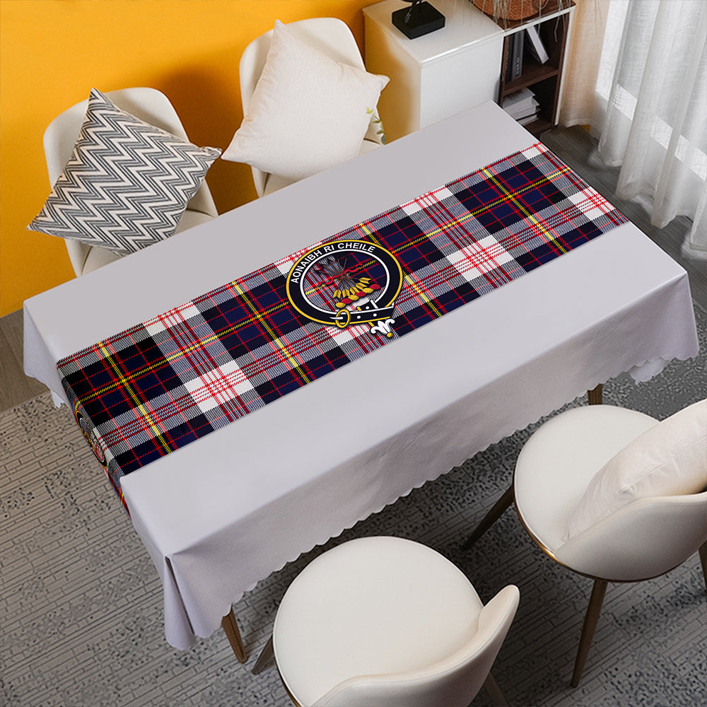 Cameron of Erracht Dress Modern 2 Tartan Crest Table Runner