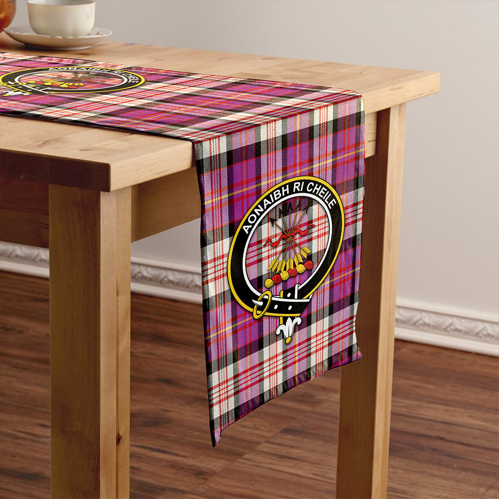 Cameron of Erracht Dress #2 Ancient 2 Tartan Crest Table Runner