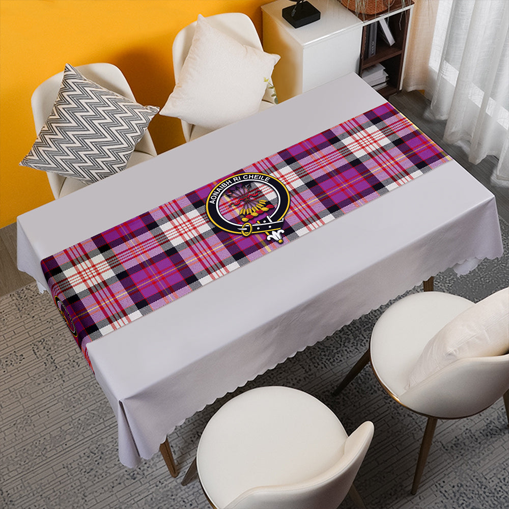 Cameron of Erracht Dress #2 Ancient 2 Tartan Crest Table Runner