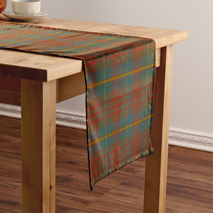 Cameron of Lochiel Hunting Weathered 2 Tartan Crest Table Runner