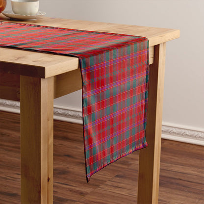 Cameron of Lochiel #2 Weathered 2 Tartan Crest Table Runner