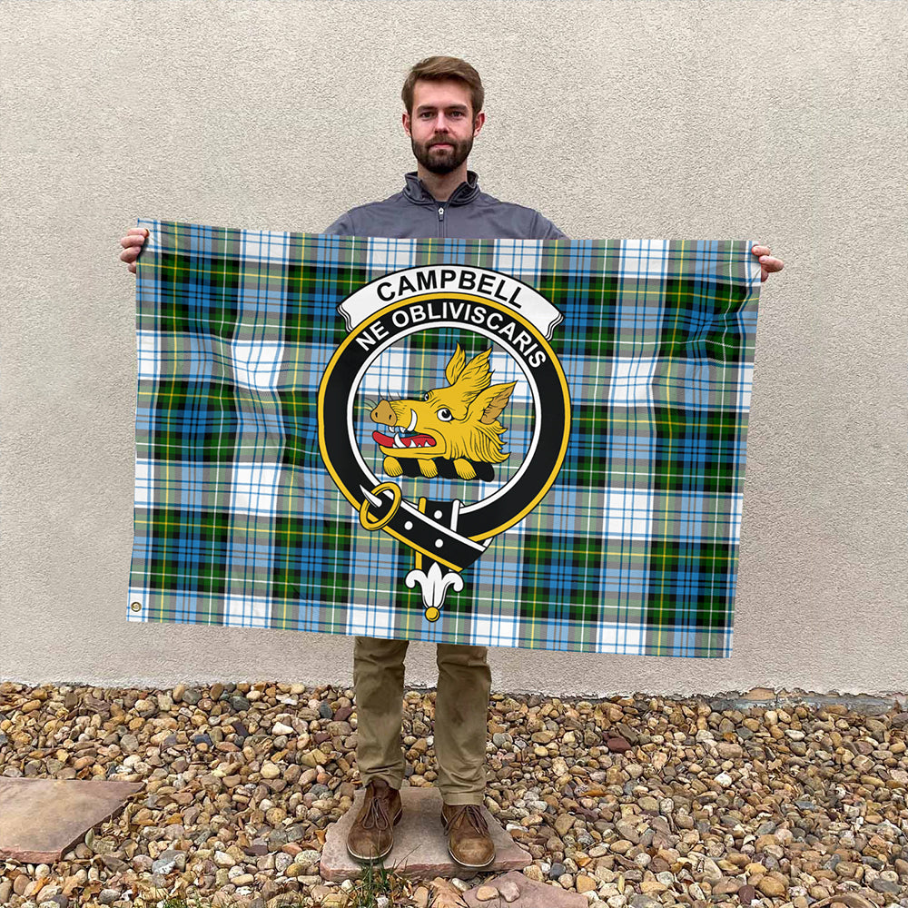 Campbell Dress Ancient Tartan Classic Crest House Flag