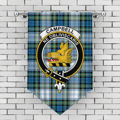 Campbell Dress Tartan Crest Gonfalon