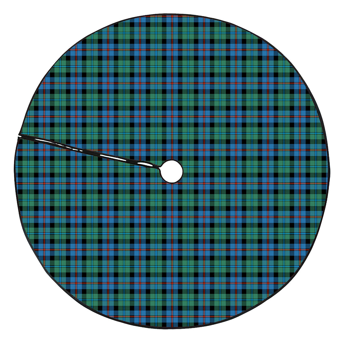 Campbell of Cawdor Ancient Tartan Plaid Christmas Tree Skirt