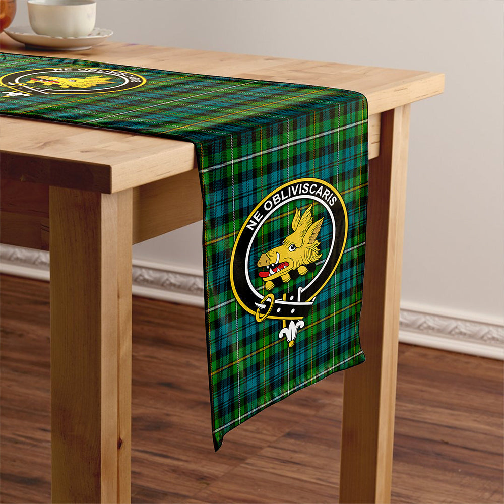 Campbell of Argyll Ancient 2 Tartan Crest Table Runner