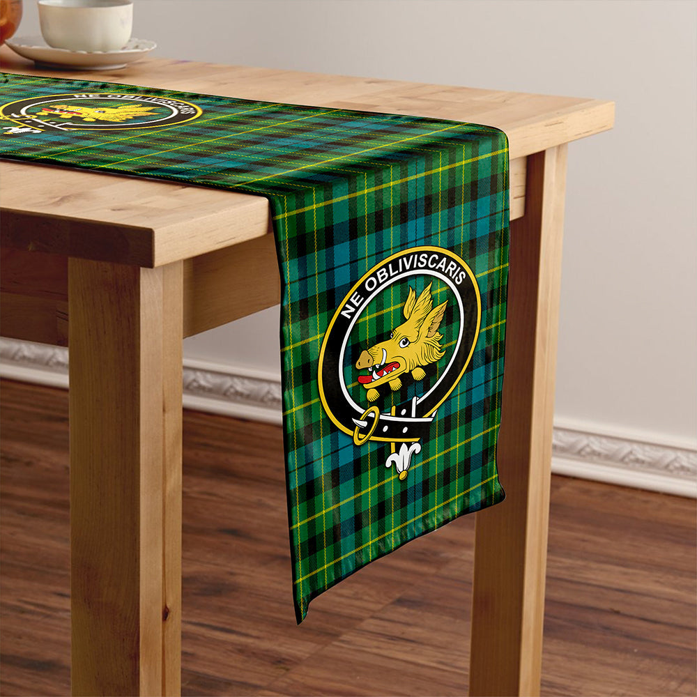 Campbell of Breadalbane 1819 Ancient 2 Tartan Crest Table Runner