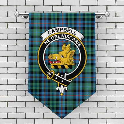 Campbell of Cawdor Ancient Tartan Crest Gonfalon