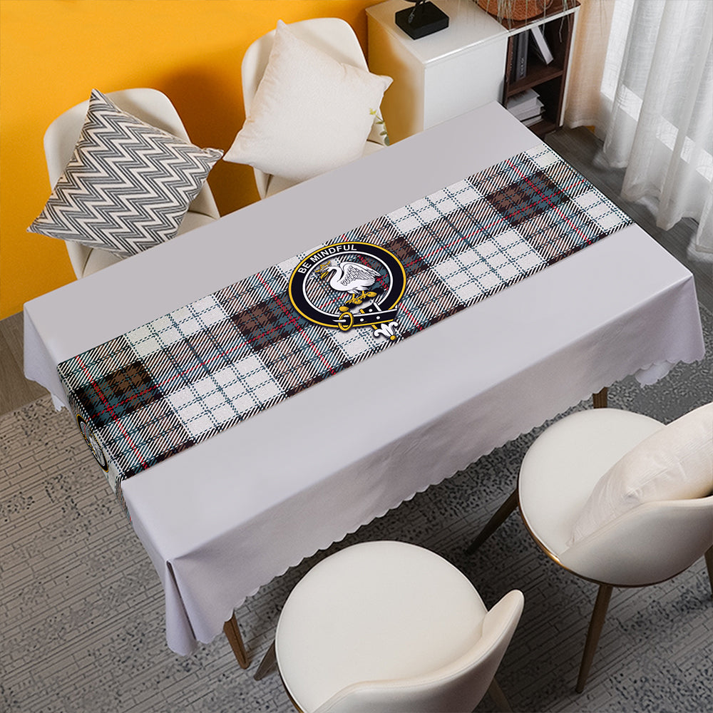 Campbell of Cawdor Dress Weathered 2 Tartan Crest Table Runner