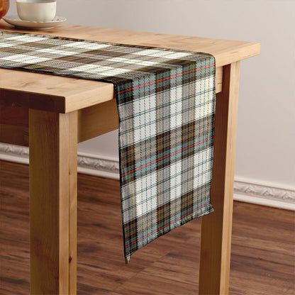 Campbell of Cawdor Dress Weathered 2 Tartan Crest Table Runner