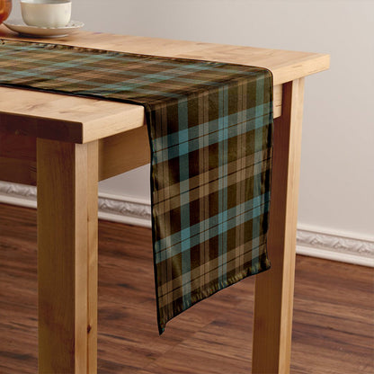 Campbell of Lochawe Weathered 2 Tartan Crest Table Runner