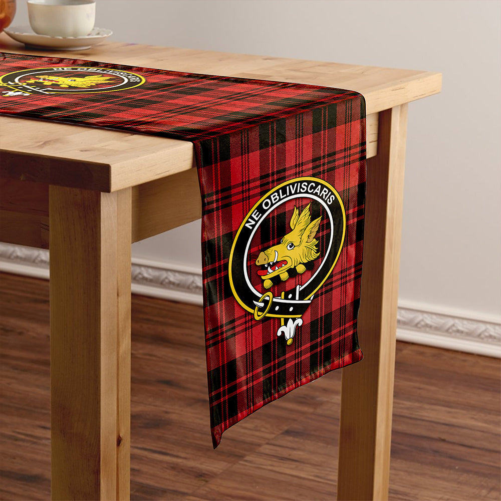 Campbell of Lochlane Ancient 2 Tartan Crest Table Runner