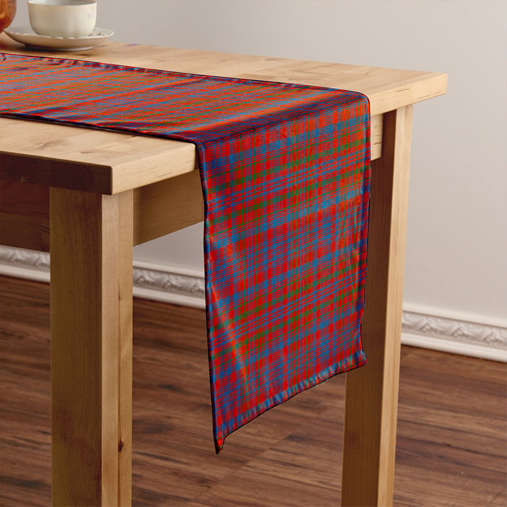 Campbell of Loudon Plaid Ancient 2 Tartan Crest Table Runner