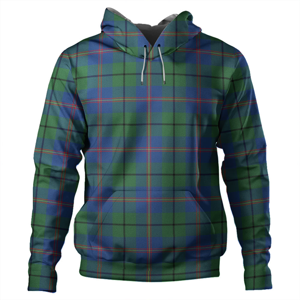 Carmichael Modern Tartan Plaid Hoodie