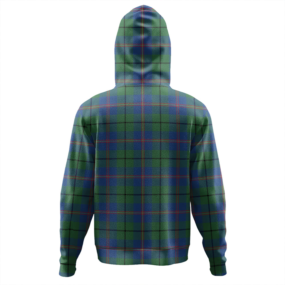 Carmichael Modern Tartan Plaid Hoodie