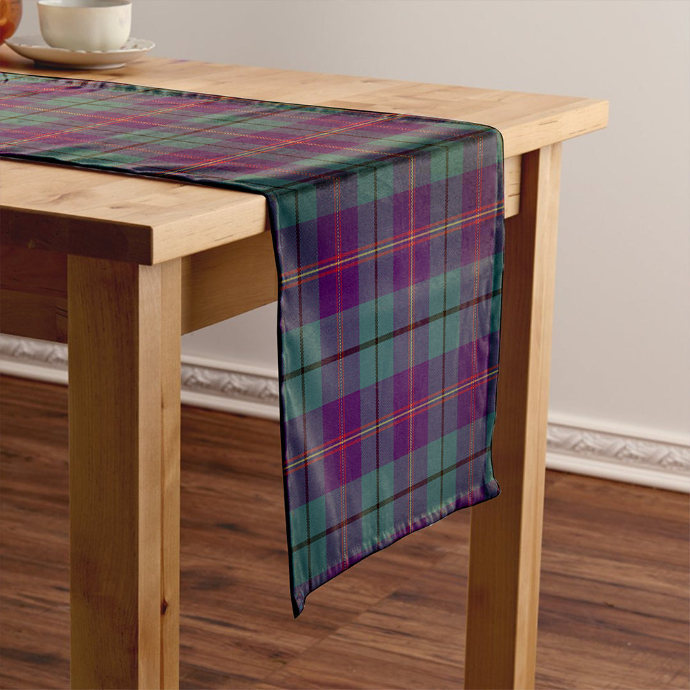 Carmichael Weathered 2 Tartan Crest Table Runner