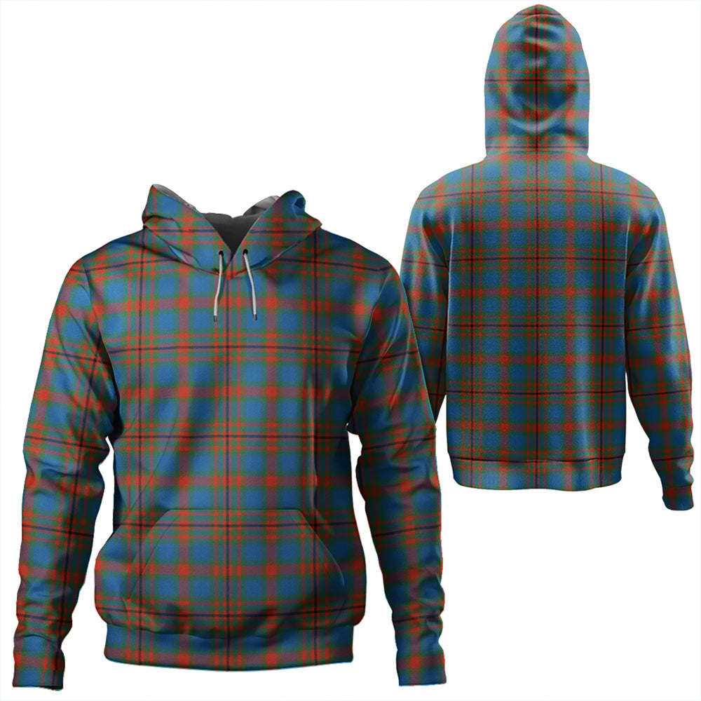 Carnegie Ancient Tartan Plaid Hoodie