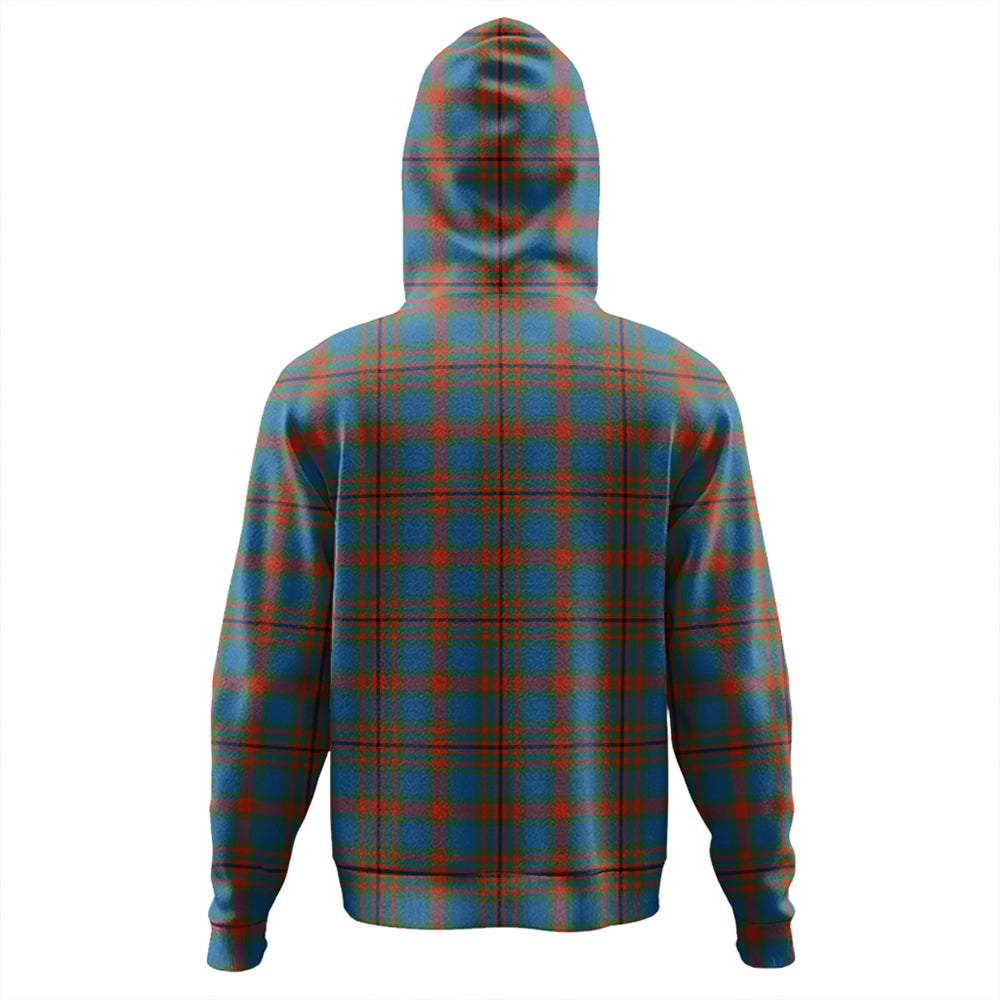 Carnegie Ancient Tartan Plaid Hoodie