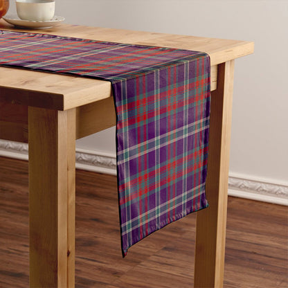 Cathcart Weathered Tartan Crest Table Runner