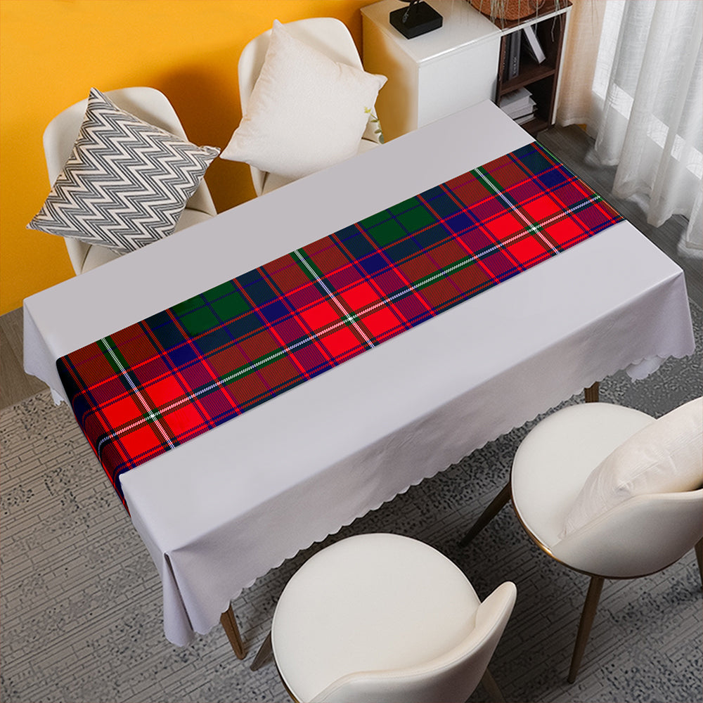 Charteris District Tartan Crest Table Runner