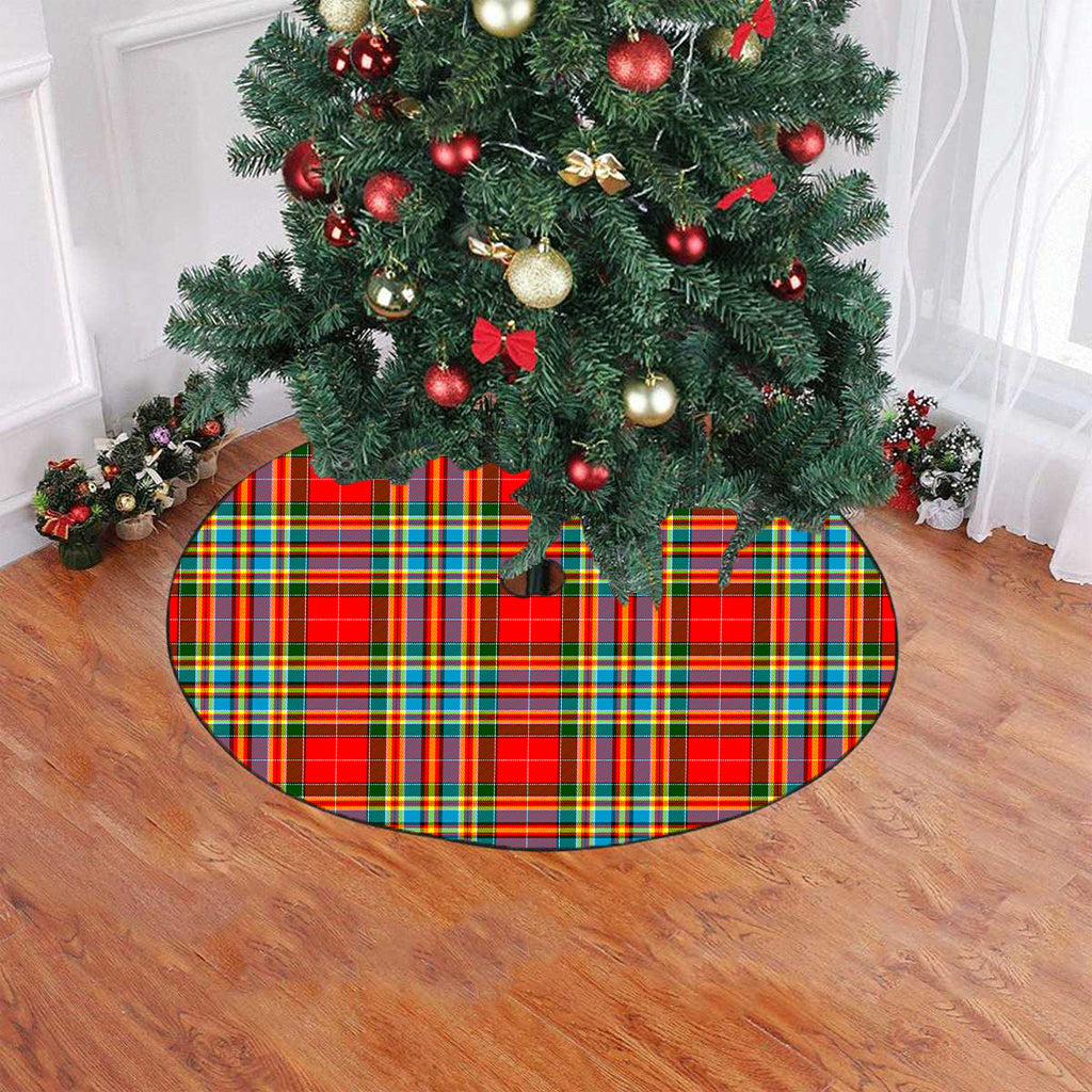 Chattan Tartan Plaid Christmas Tree Skirt