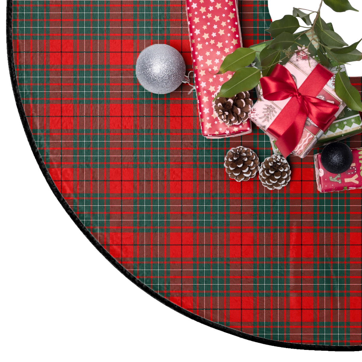 Cheyne Tartan Plaid Christmas Tree Skirt