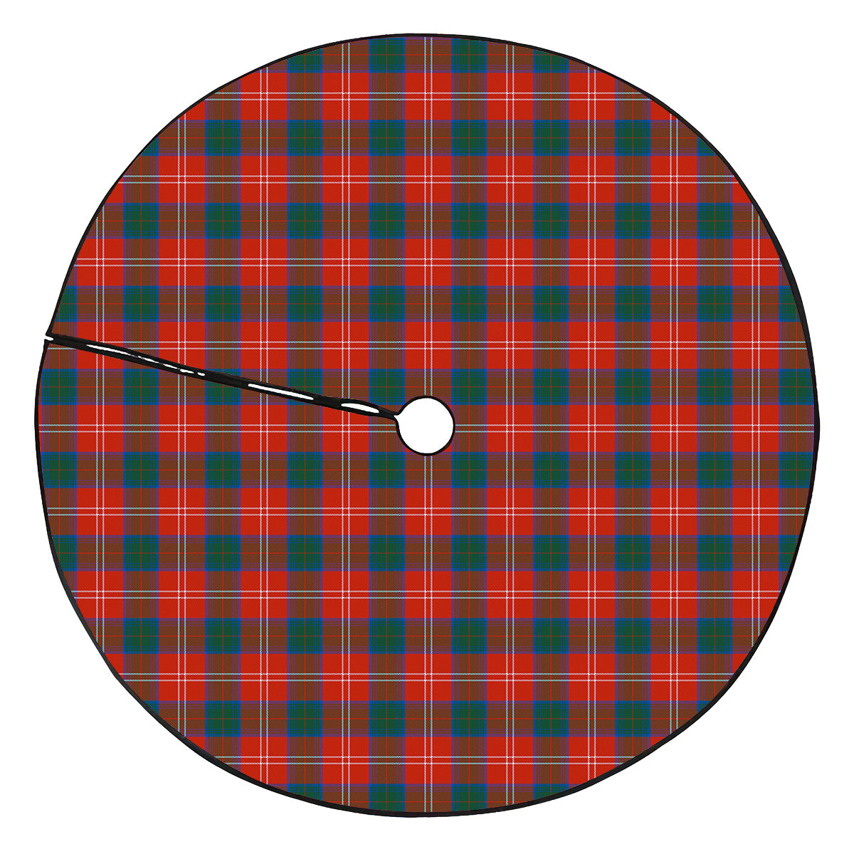 Chisholm Ancient Tartan Plaid Christmas Tree Skirt