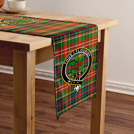 Christie Ancient Tartan Crest Table Runner