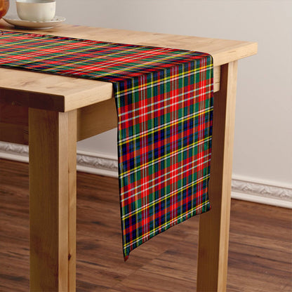 Christie Modern Tartan Crest Table Runner