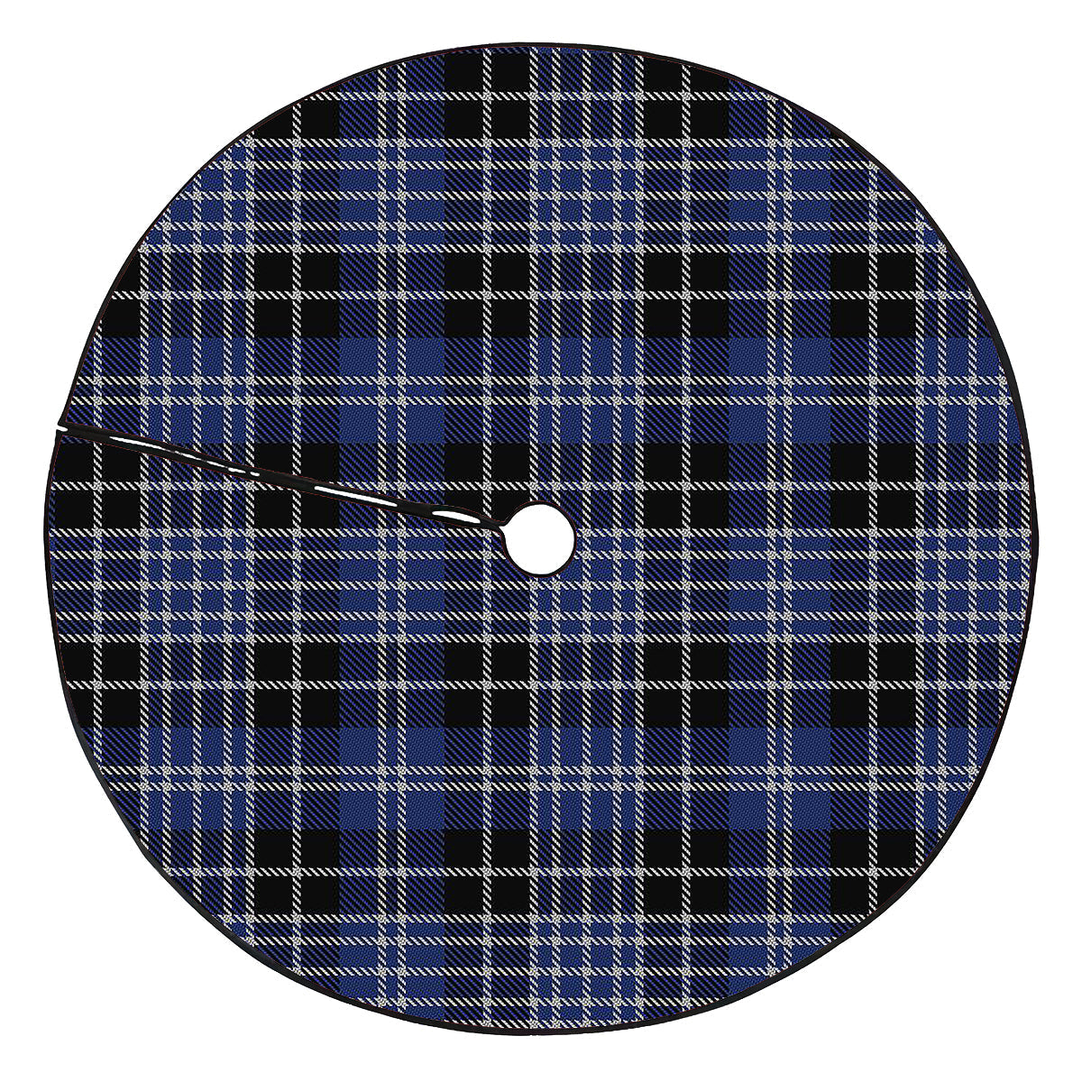 Clark Tartan Plaid Christmas Tree Skirt