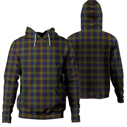 Clelland Modern Tartan Plaid Hoodie