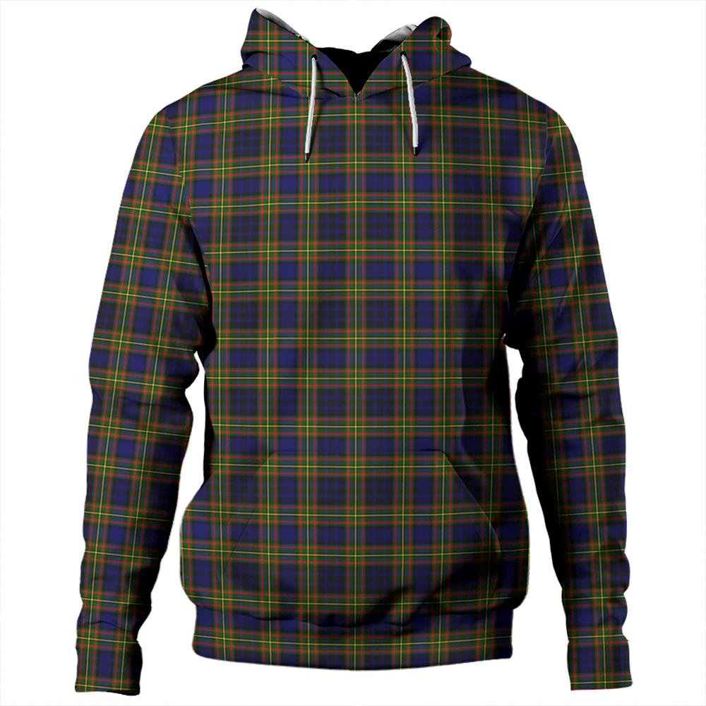 Clelland Modern Tartan Plaid Hoodie