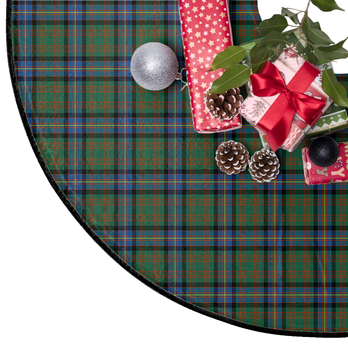 Cochrane Ancient Tartan Plaid Christmas Tree Skirt