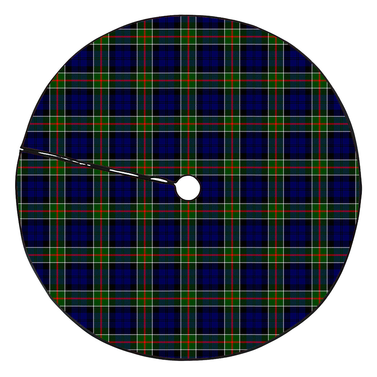 Colquhoun Modern Tartan Plaid Christmas Tree Skirt