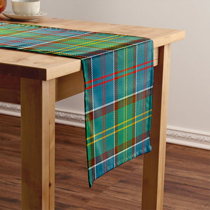 Colville District Tartan Crest Table Runner