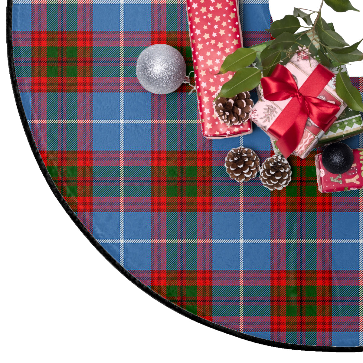 Crichton Tartan Plaid Christmas Tree Skirt