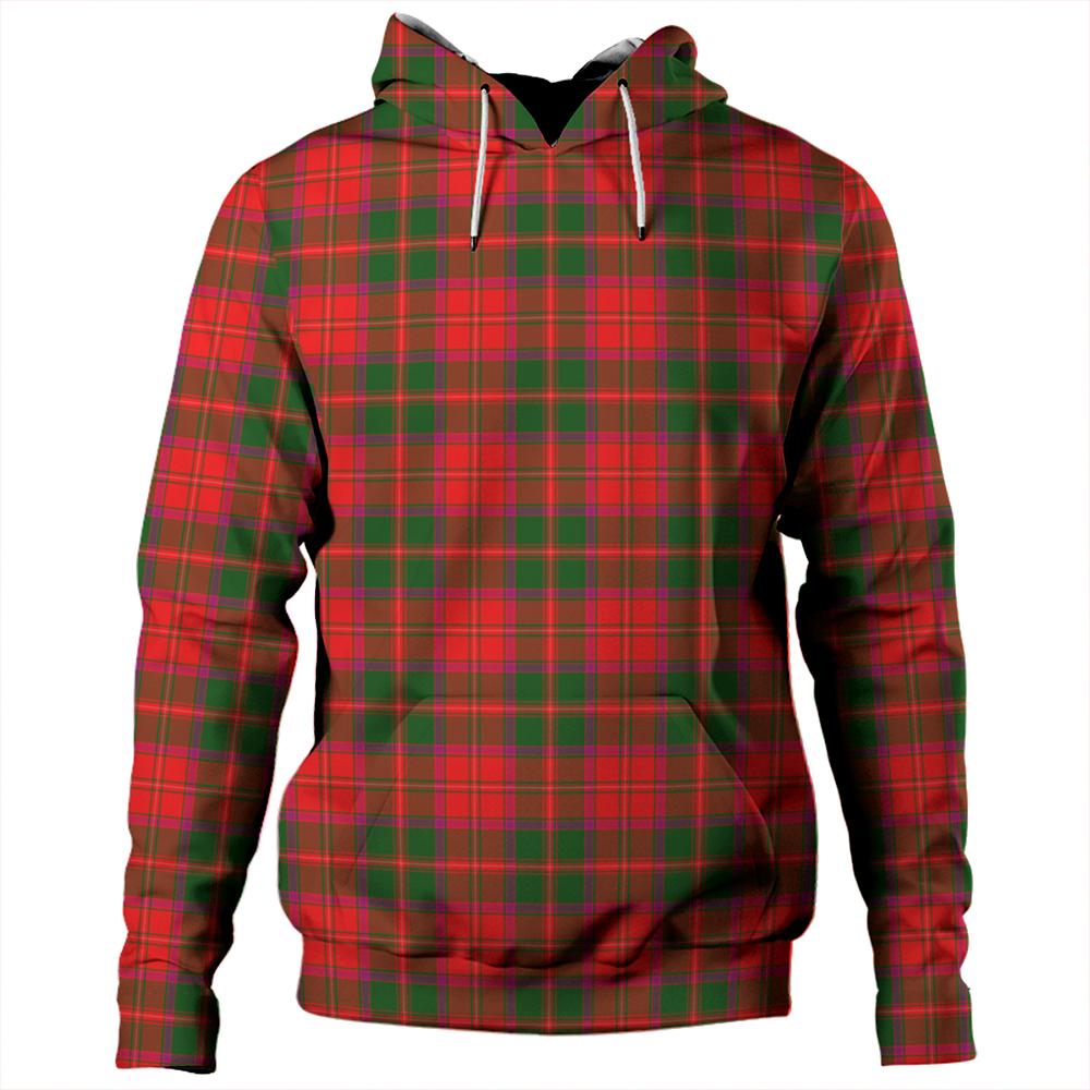 Crief District Tartan Plaid Hoodie