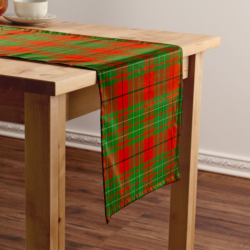 Cumming Ancient Tartan Crest Table Runner