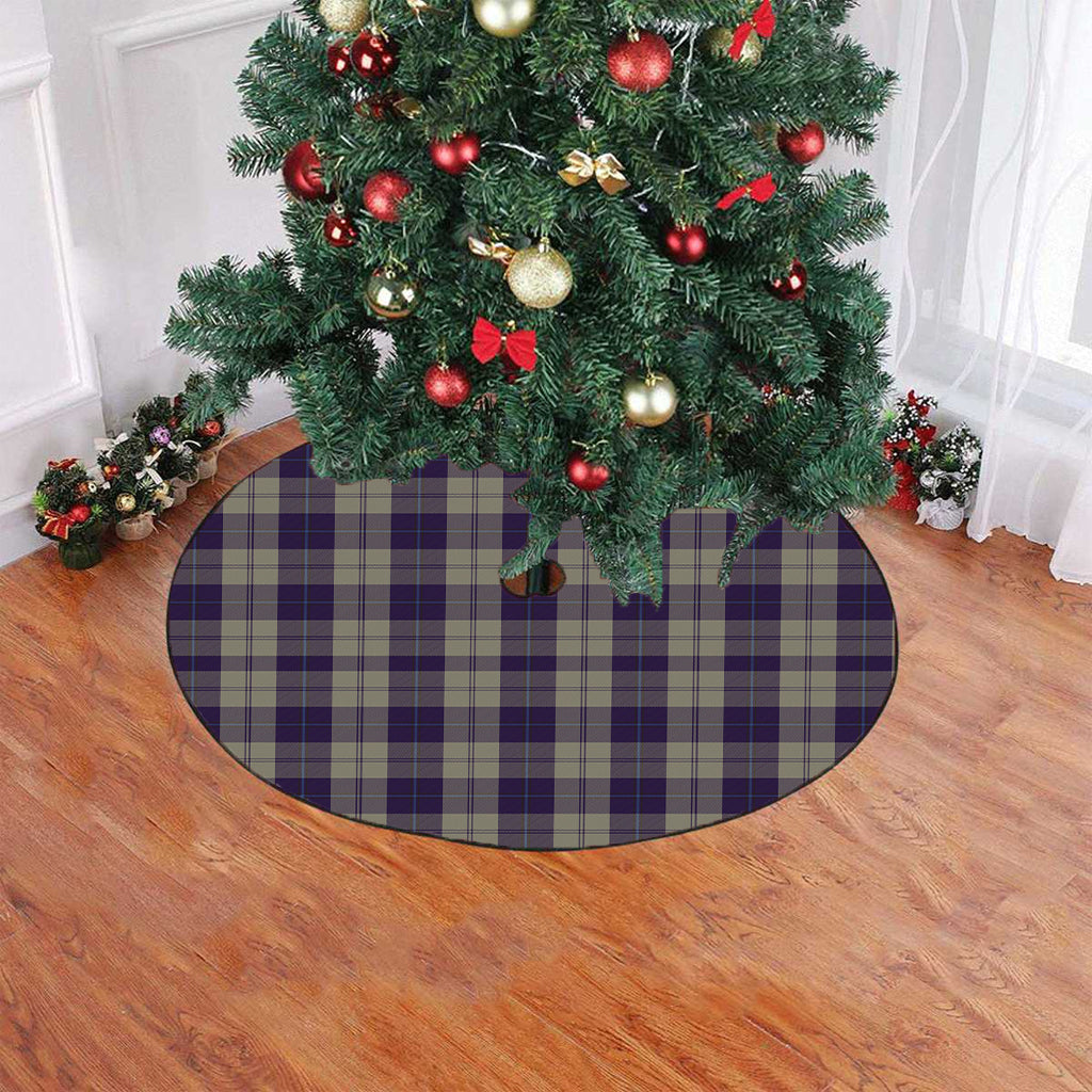 Cunningham Dress Blue Dancers Tartan Plaid Christmas Tree Skirt