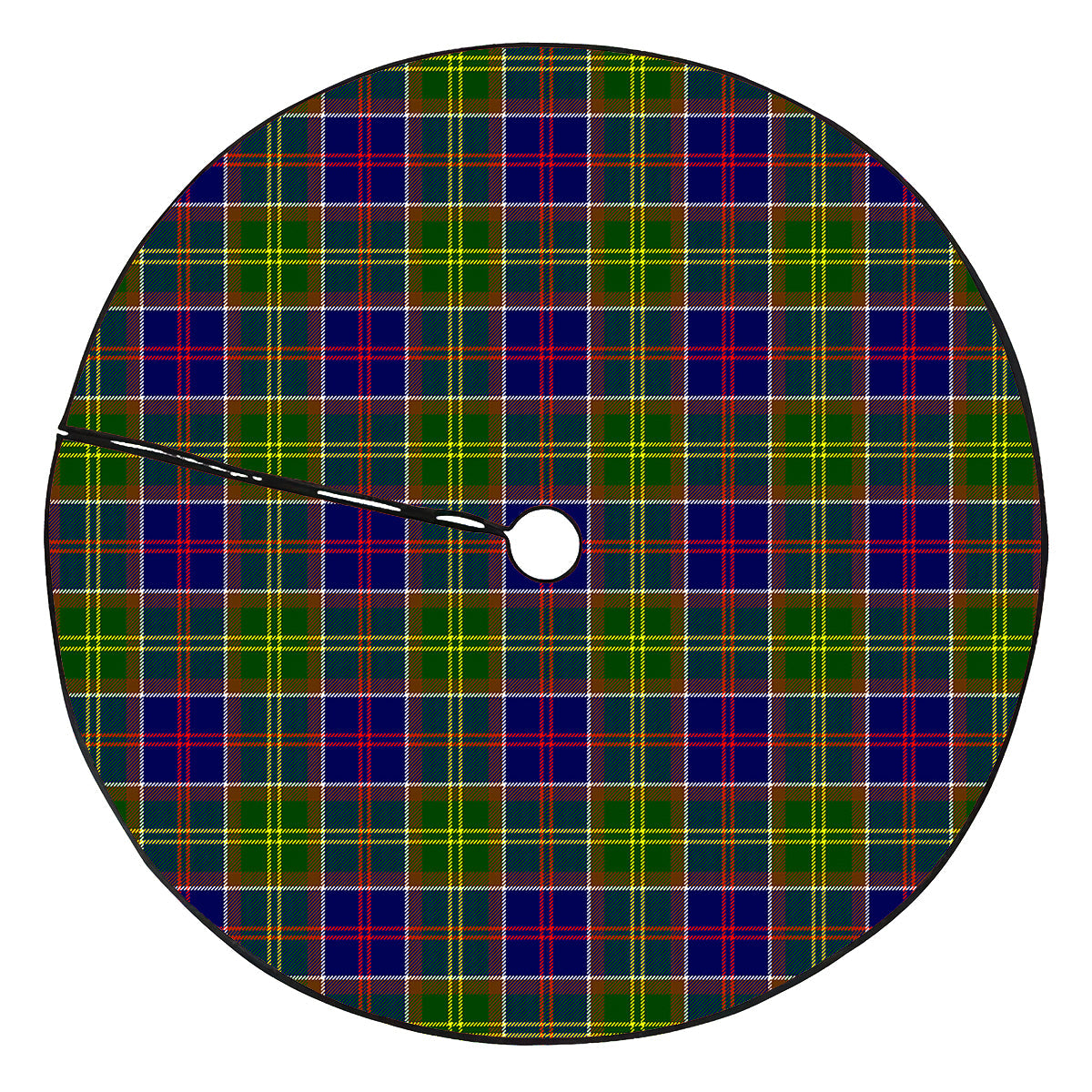 Dalrymple Tartan Plaid Christmas Tree Skirt