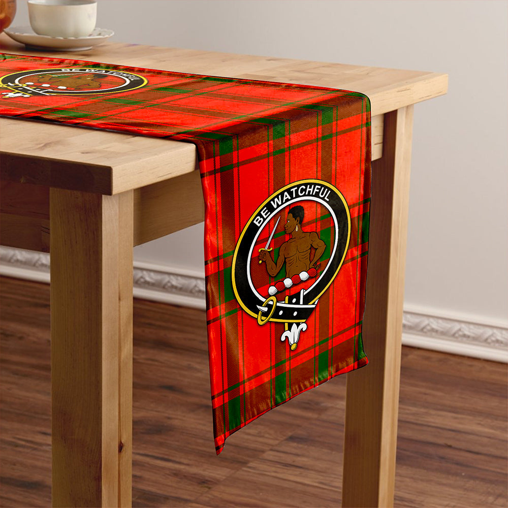 Darroch Tartan Crest Table Runner