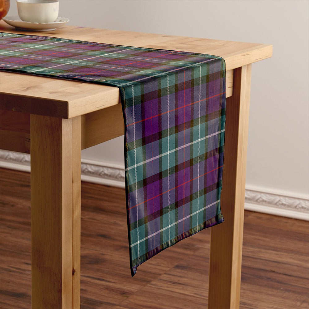 Davidson Weathered Tartan Crest Table Runner