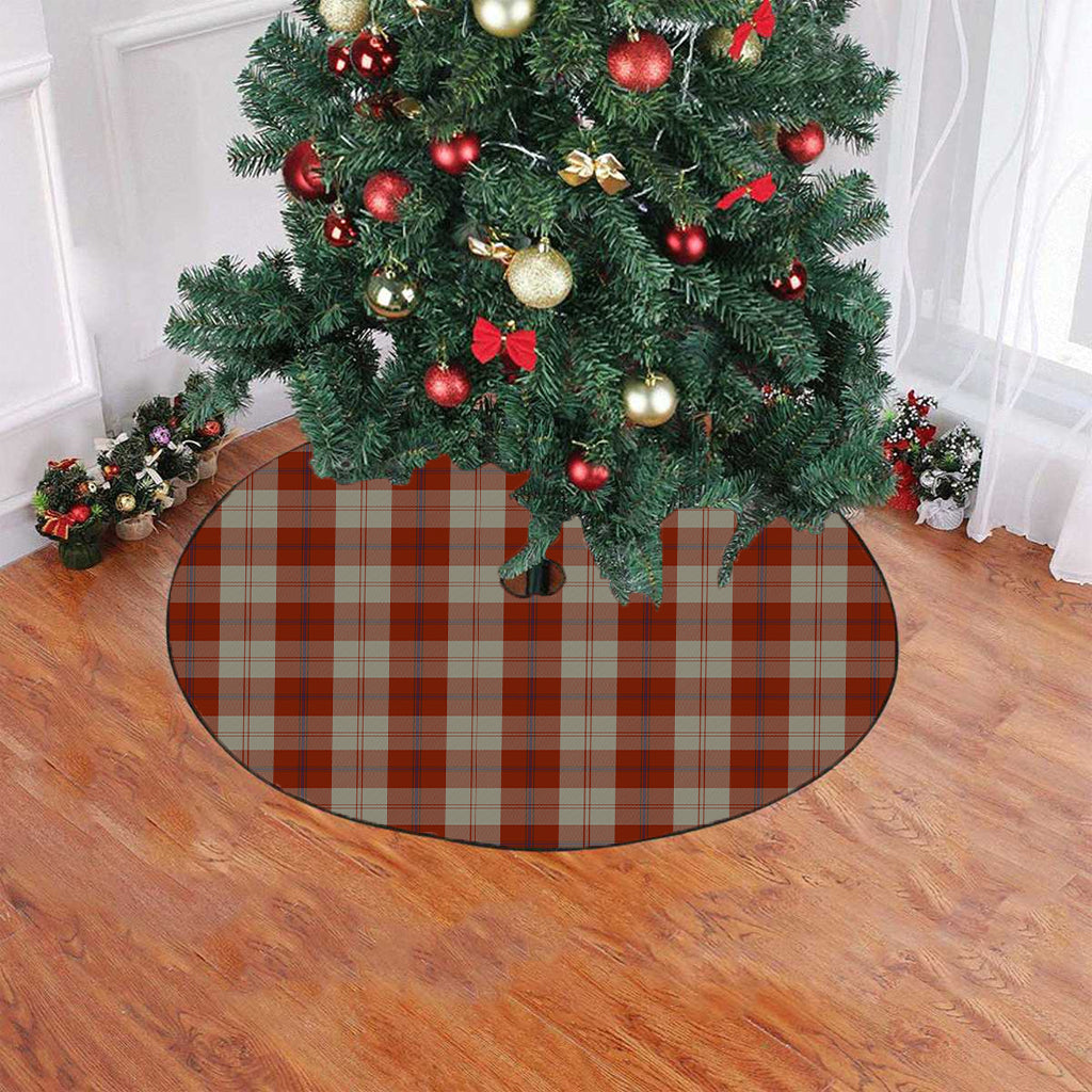 Davidson Dress Dancers Tartan Plaid Christmas Tree Skirt