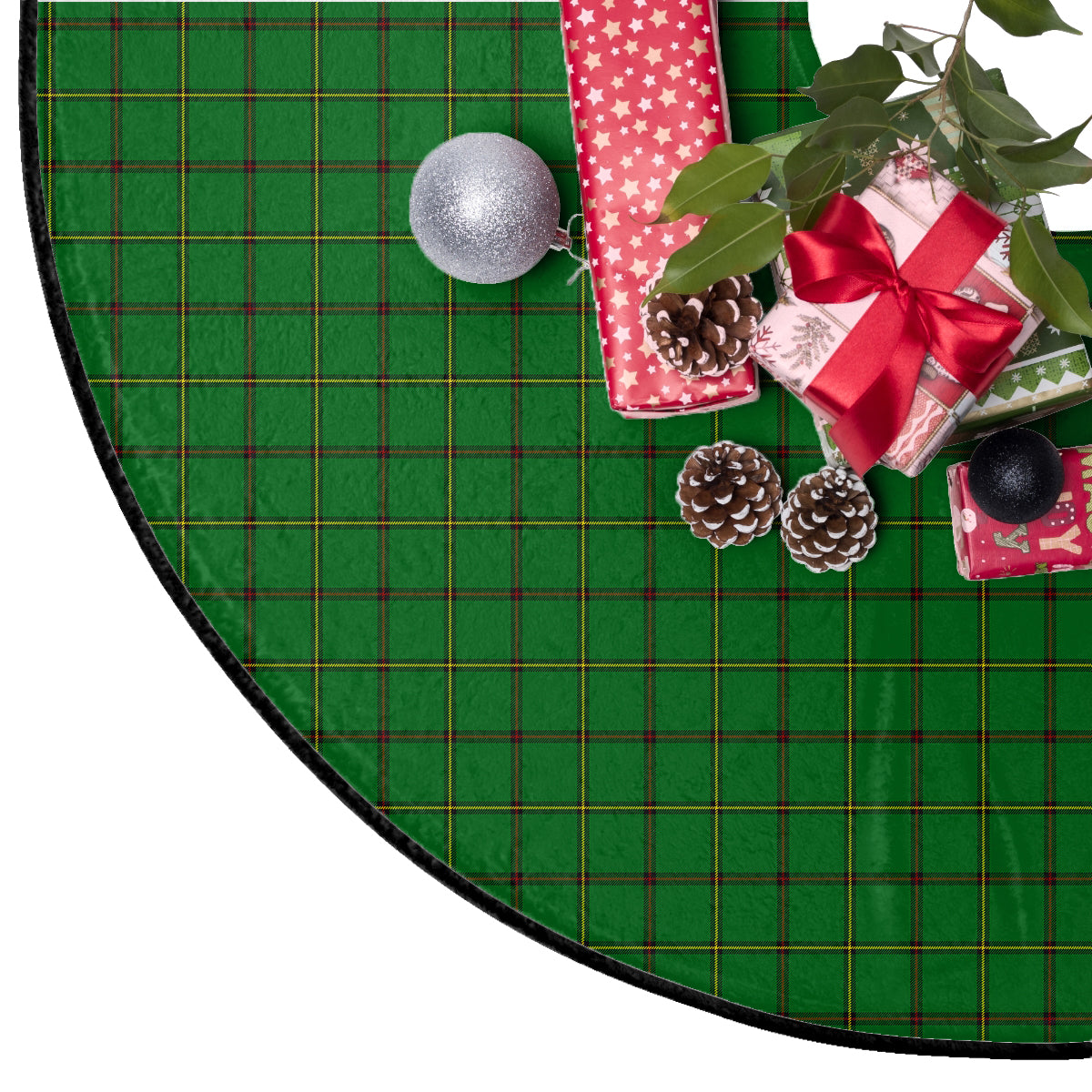 Don Tartan Plaid Christmas Tree Skirt