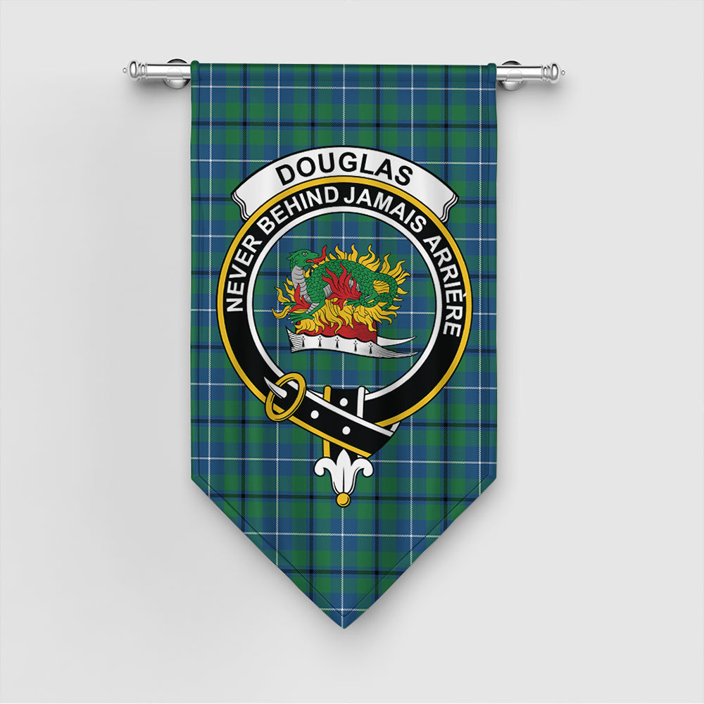 Douglas Ancient Tartan Crest Gonfalon