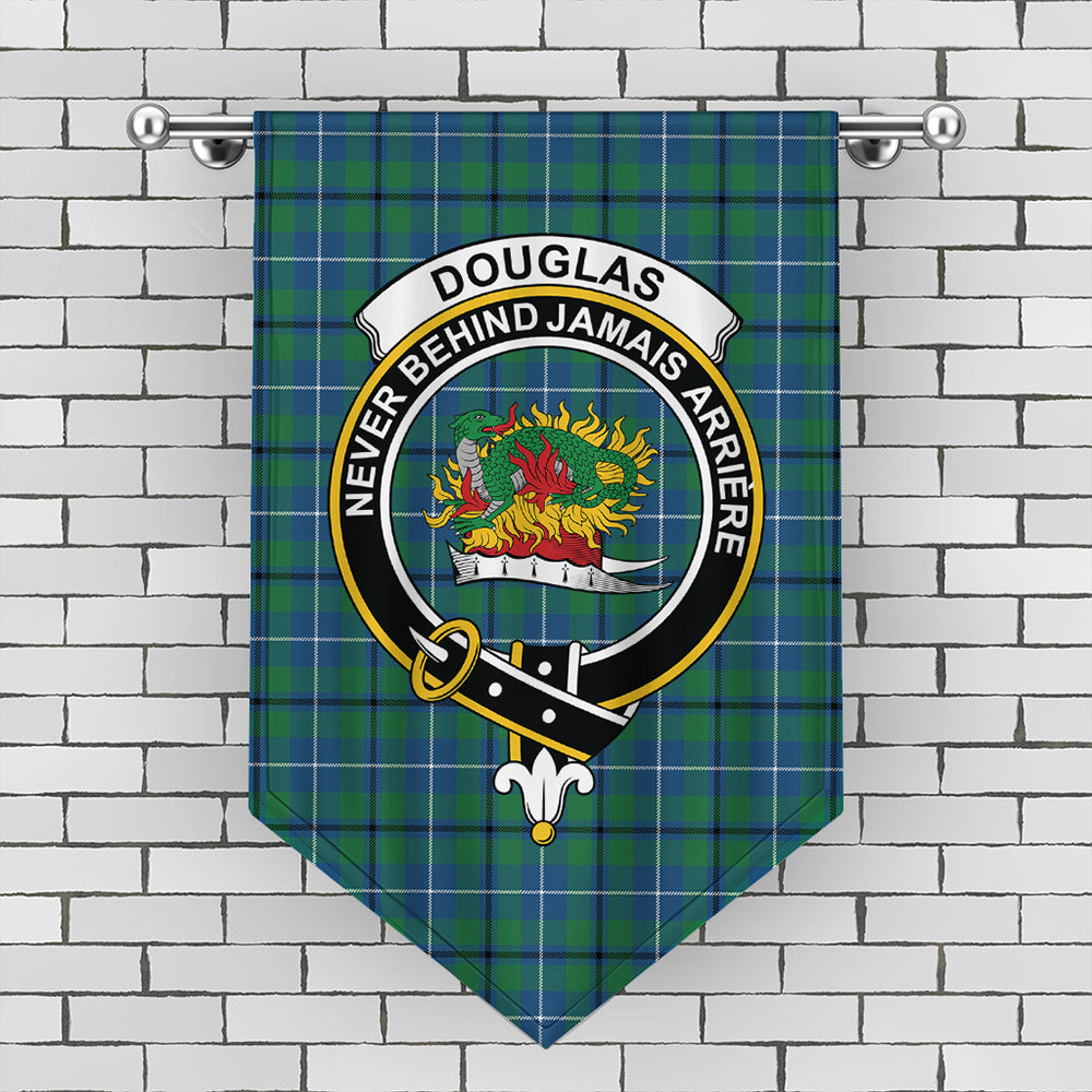 Douglas Ancient Tartan Crest Gonfalon