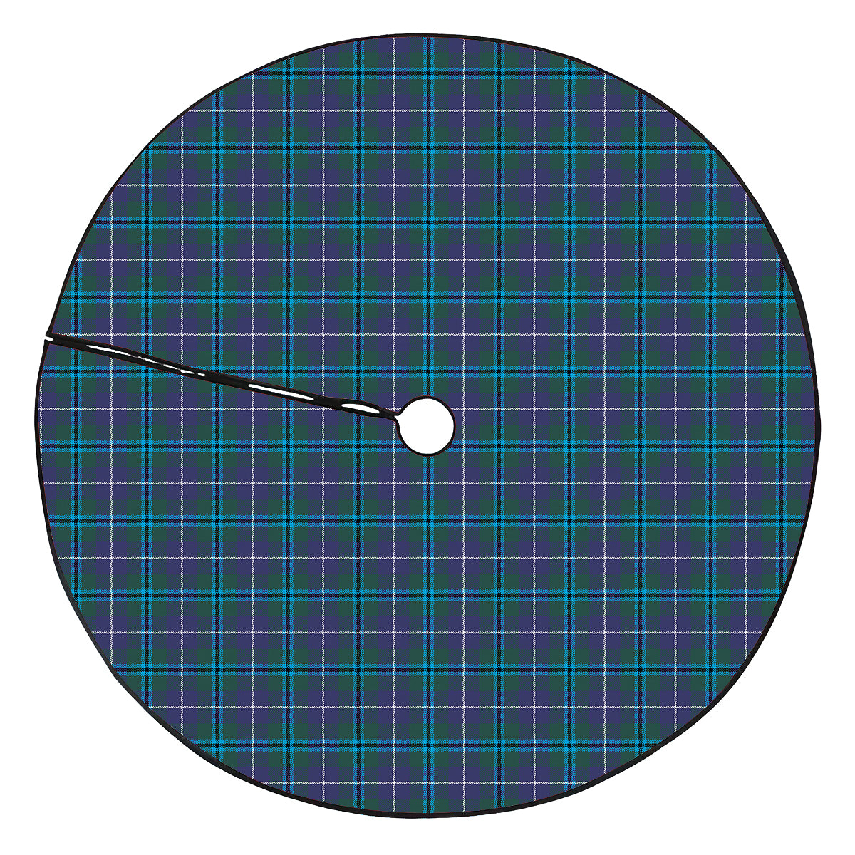Douglas Modern Tartan Plaid Christmas Tree Skirt