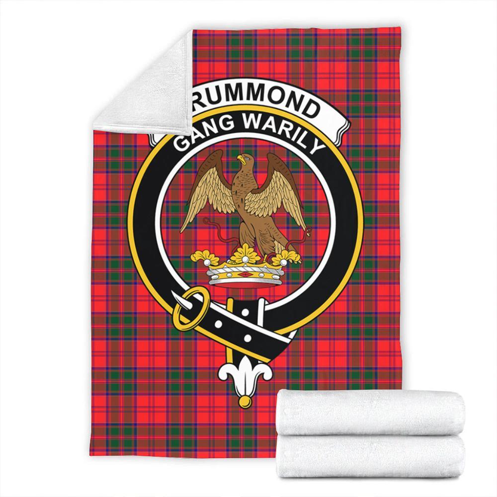 Drummond Modern Tartan Crest Premium Blanket